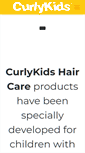 Mobile Screenshot of curlykidshaircare.com